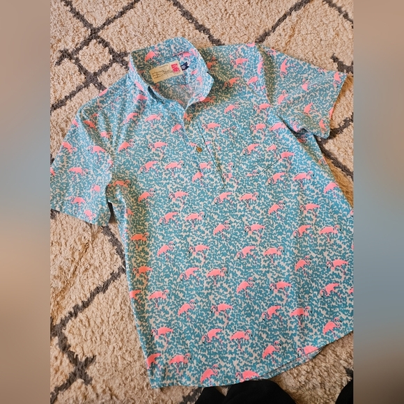 Chubbies Domingo printed performance stretch polo men's small - Picture 3 of 7